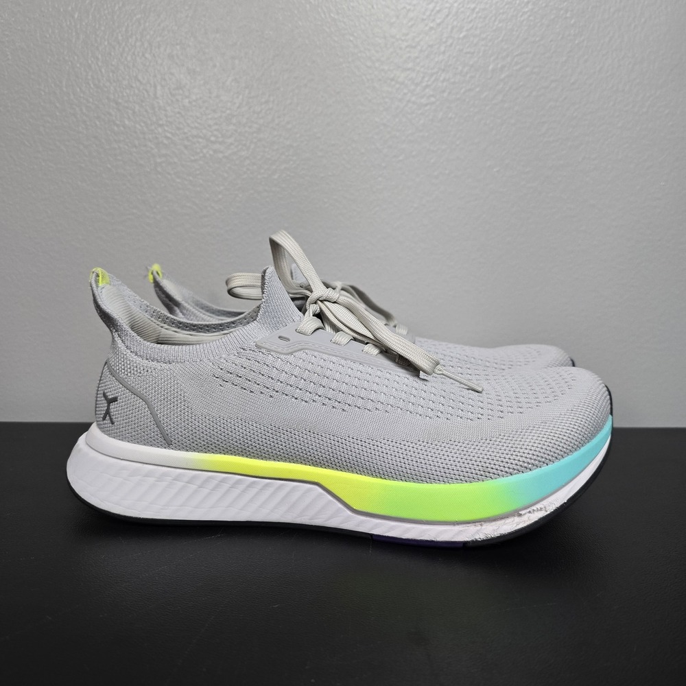 Flux Shoes Womens 8 Gray Adapt Runner Performance Running Sneakers Mens 5.5